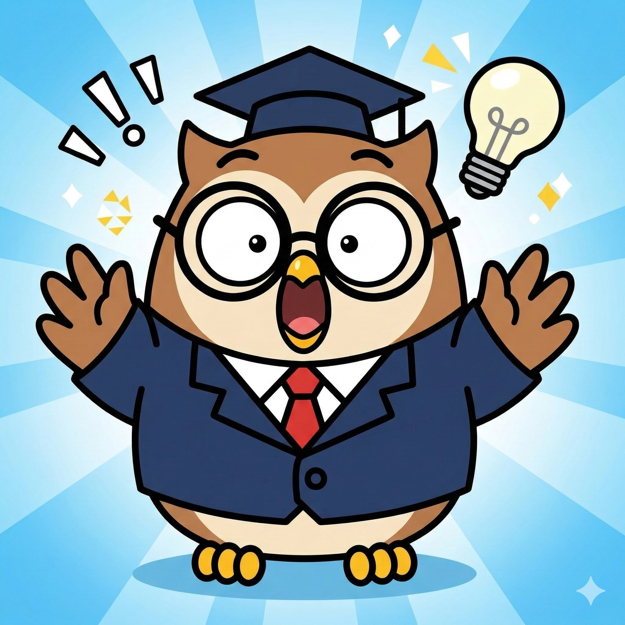 トッパ先生（驚き）
