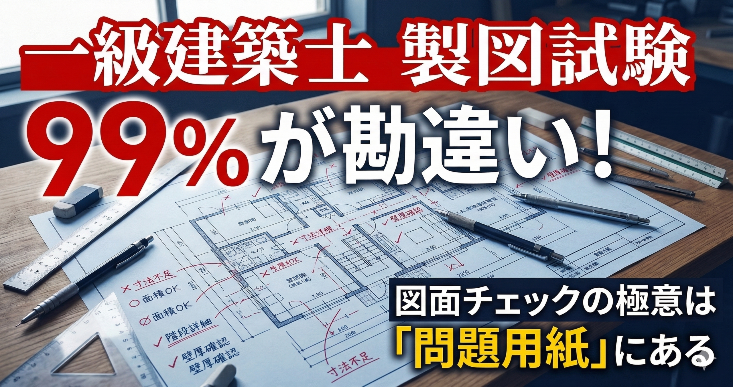 一級建築士製図試験